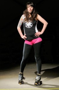 Cincinnati captain candyKICKass! Photo credit: Cincinnati Rollergilrs