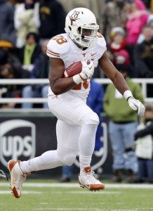 Malcolm Brown while at the University of Texas.