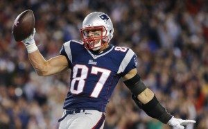 Rob Gronkowski is arguably the best TE in the NFL. Photo via USA Today.