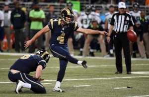 Zuerlein nails the 37-yarder to put the Rams up in overtime.