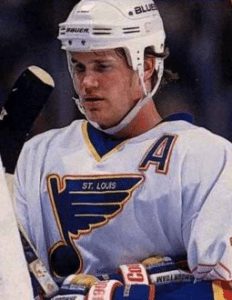 Pronger would go on to be a fan favorite during his tenure in St. Louis. 