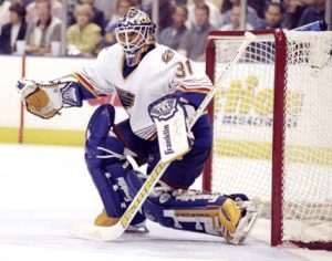 Keenan put too much pressure on Fuhr and relied on him far too much. Photo via ESPN.