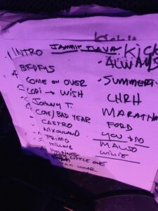 Chuck Prophet set list