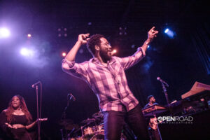 Cory Henry dancing on stage