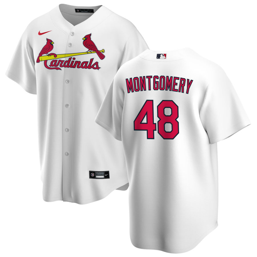 Men's Nike White St. Louis Cardinals Home Replica Team - Jersey