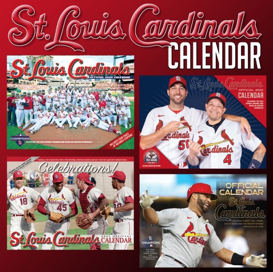 St. Louis Cardinals 2024 12'' x 12'' Team Wall Calendar