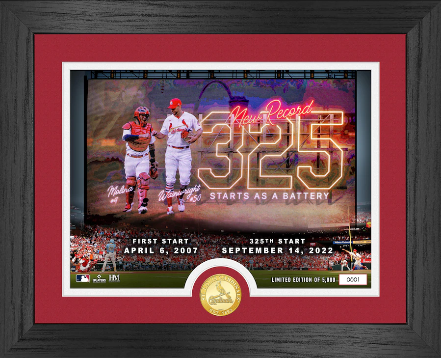 St. Louis Cardinals Highland Mint 13 x 13 World Series Ticket Collection