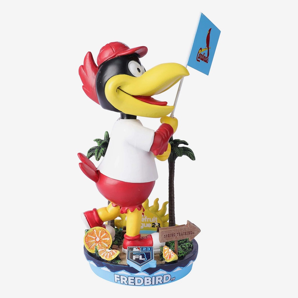 Fredbird St Louis Cardinals Thanksgiving Mascot Bobblehead