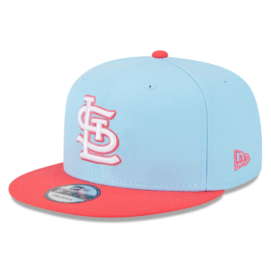 Men's St. Louis Cardinals New Era Cream/Light Blue Spring Basic
